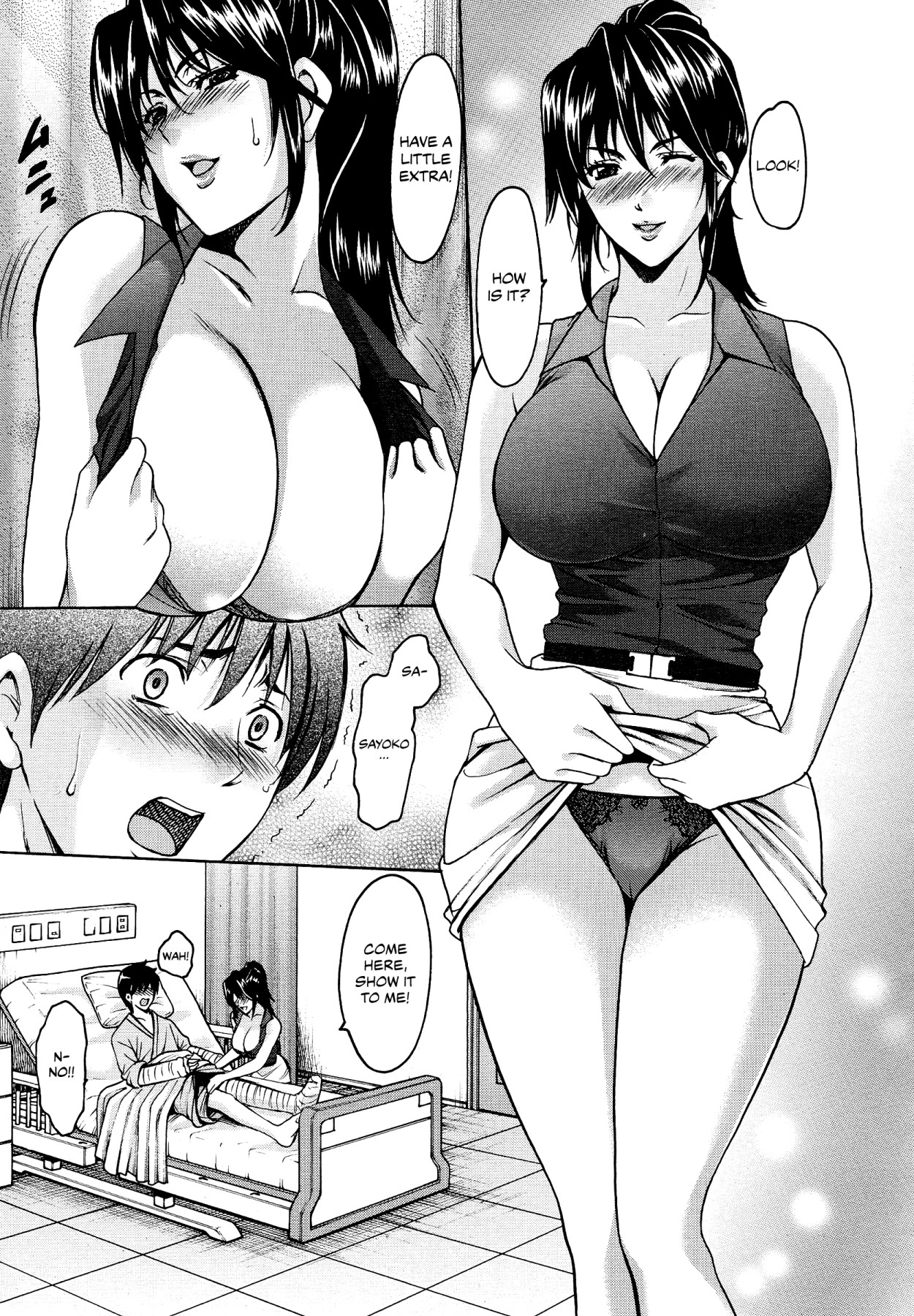 Hentai Manga Comic-Gatecrash Hospital Cowgirl Sex Ward-Chapter 1-7